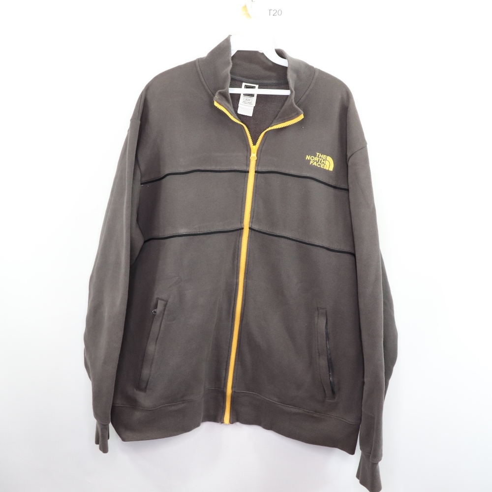 The North Face Mens XL Spell Out Full Zip Jacket - Picture 1 of 8